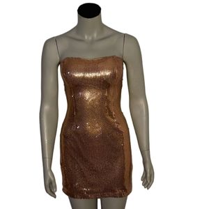 XXI party dress sequins shine sparkle excellent used condition